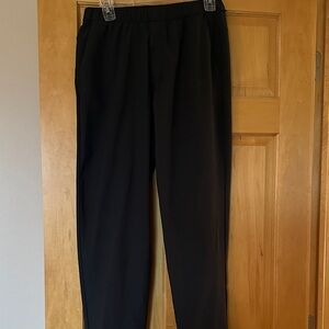 lululemon athletica Men's Black Elastic-Waist Casual Pants
